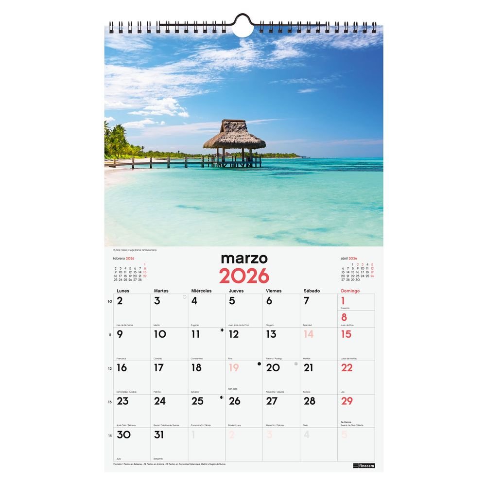 Calendario A4