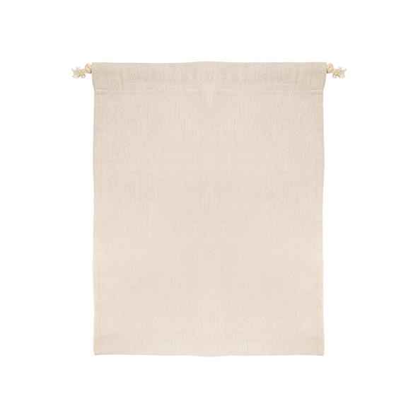 Bolso lino con cierre