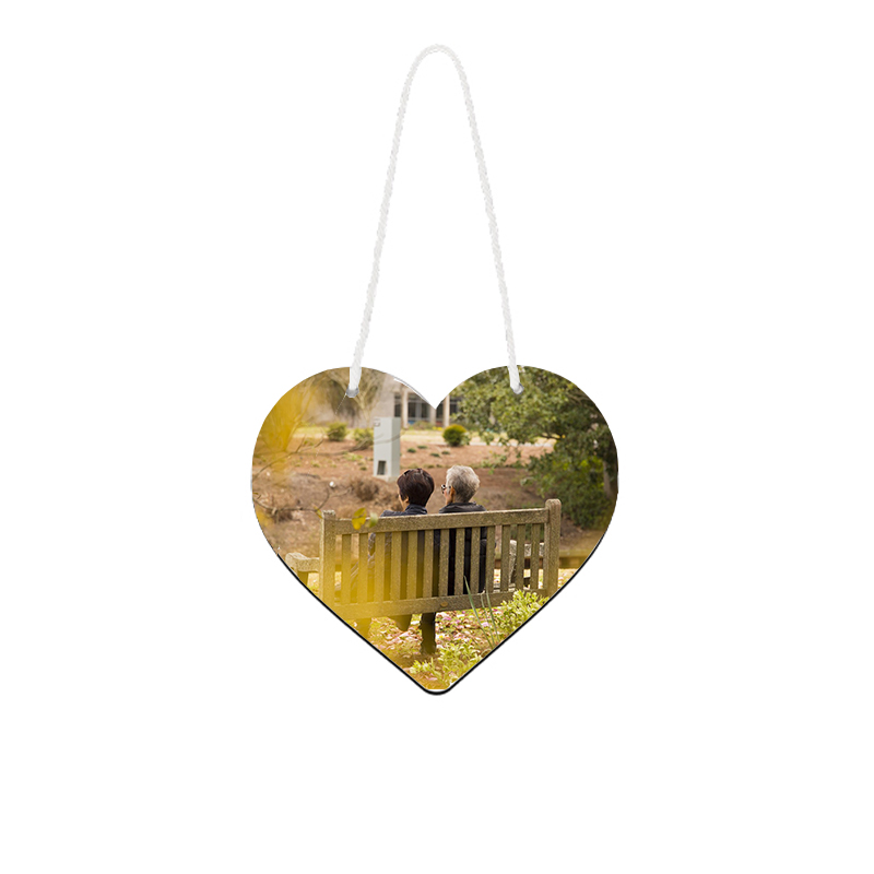 Fotopanel colgante corazón