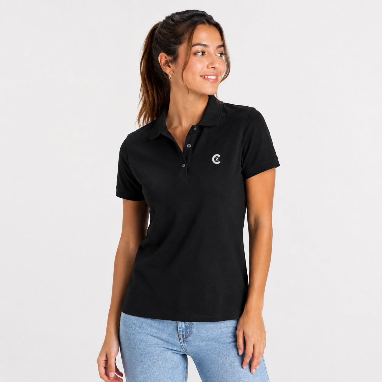 Polo de mujer de manga corta - Imagen 2