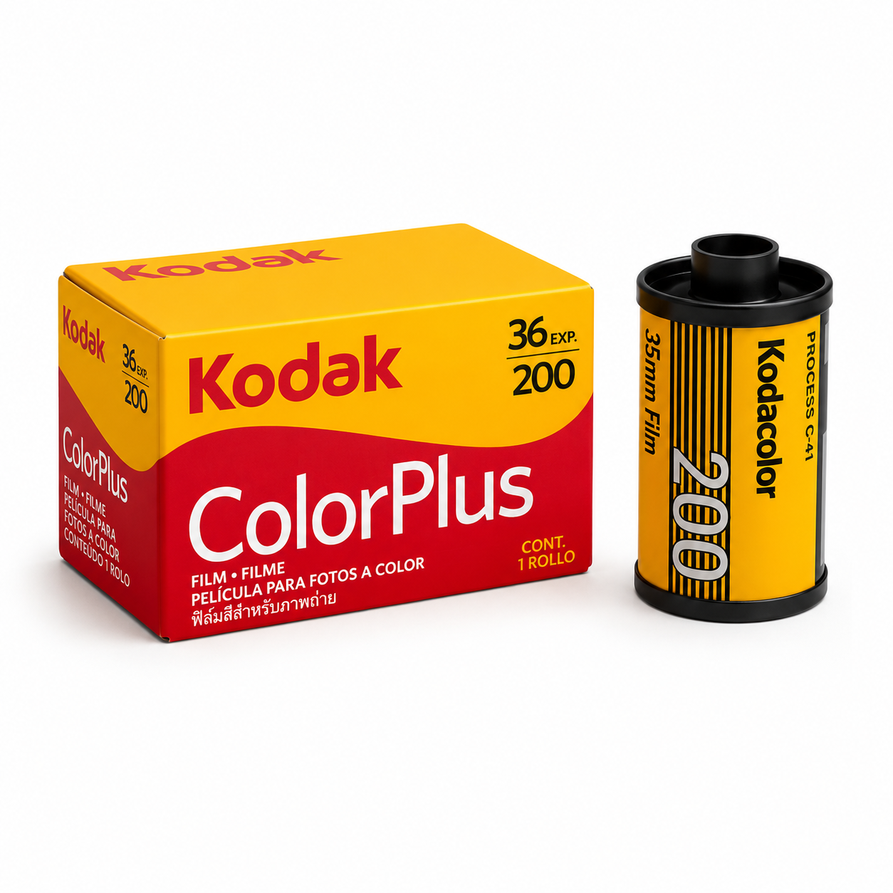 Carrete Kodak colorplus 200
