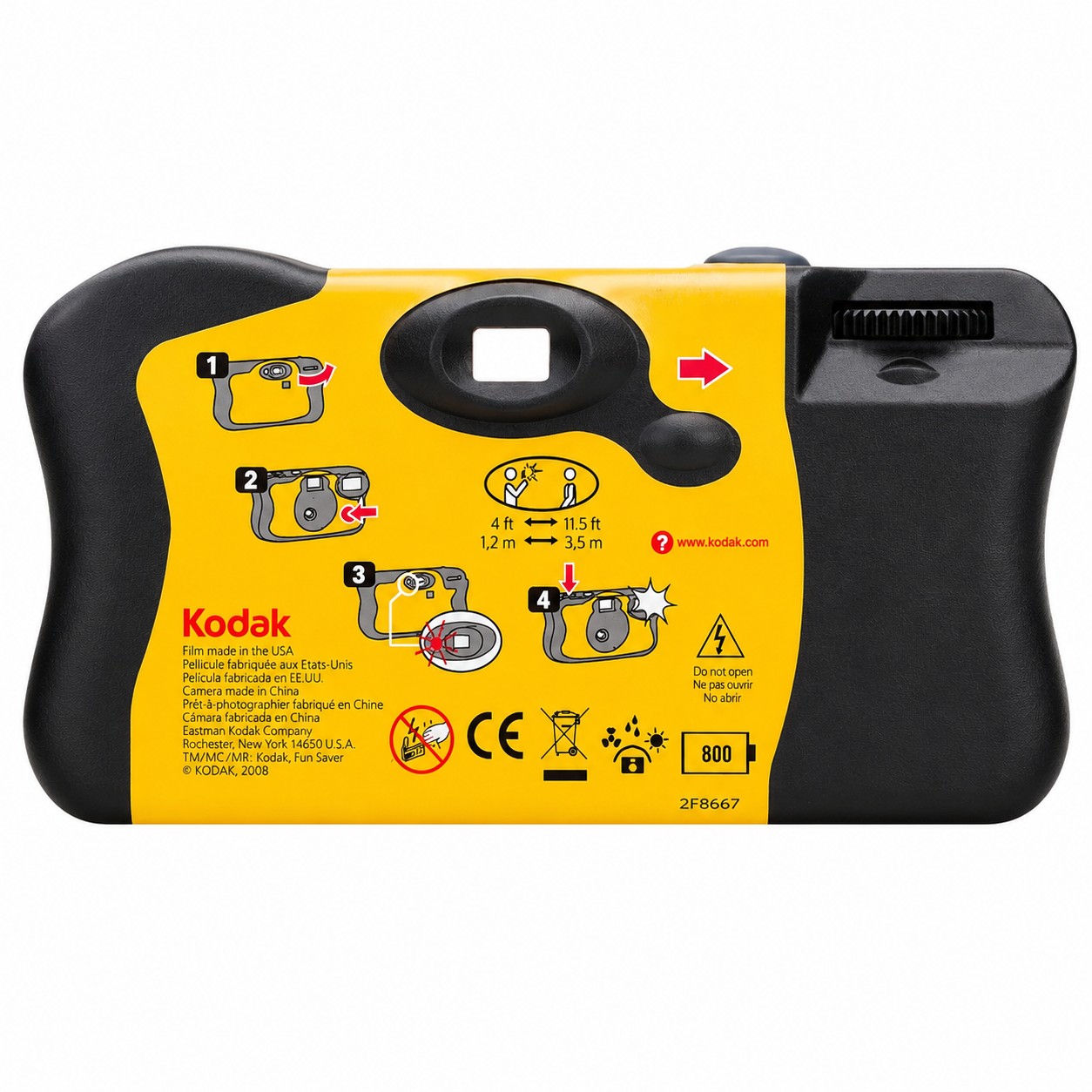 Kodak Fun Saver 800-27 con Flash - Imagen 2