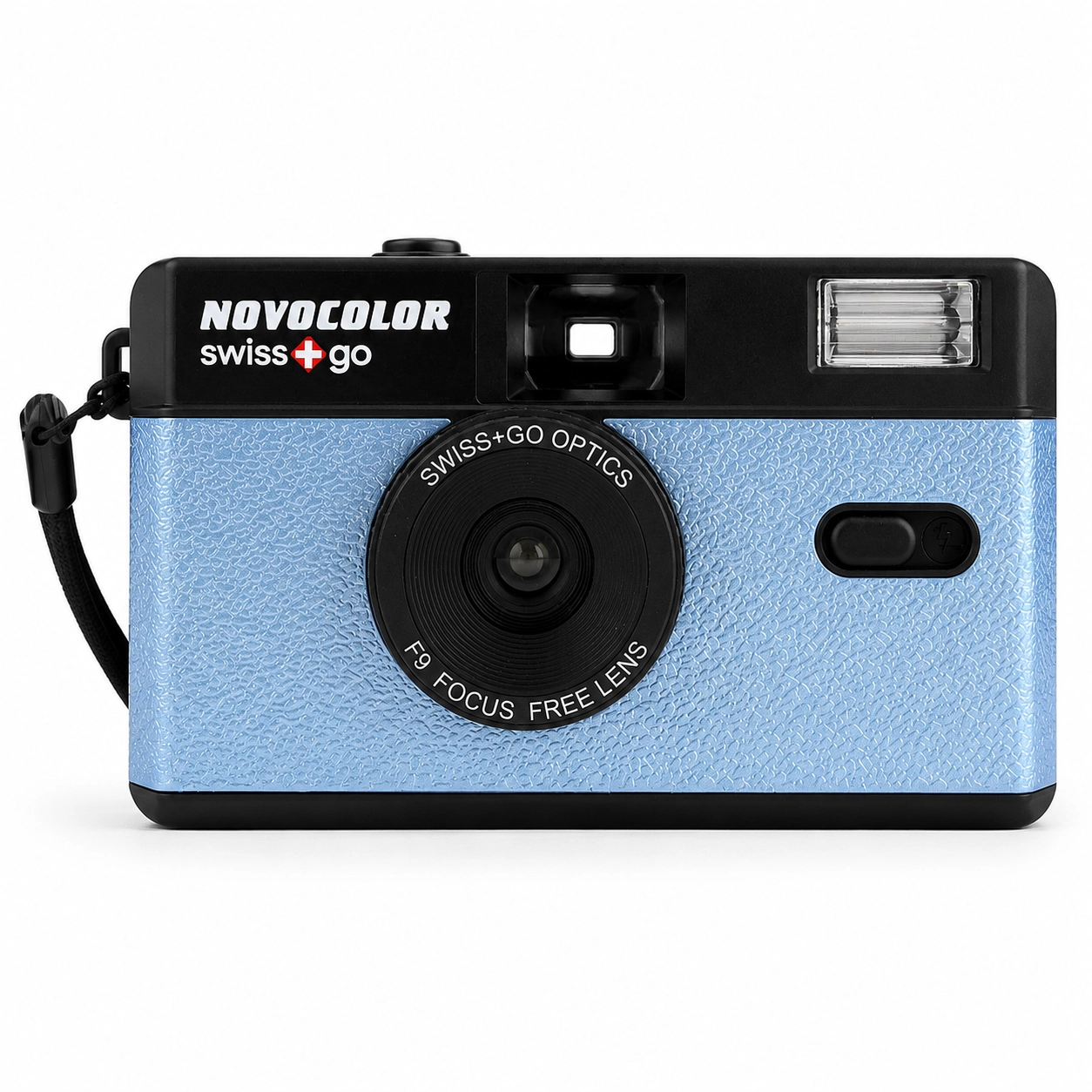 Swiss+Go Novocolor Cámara Analógica 35mm Azul/Negra