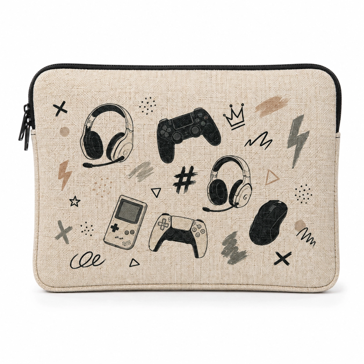Funda Ordenador Portátil Lino - Imagen 2