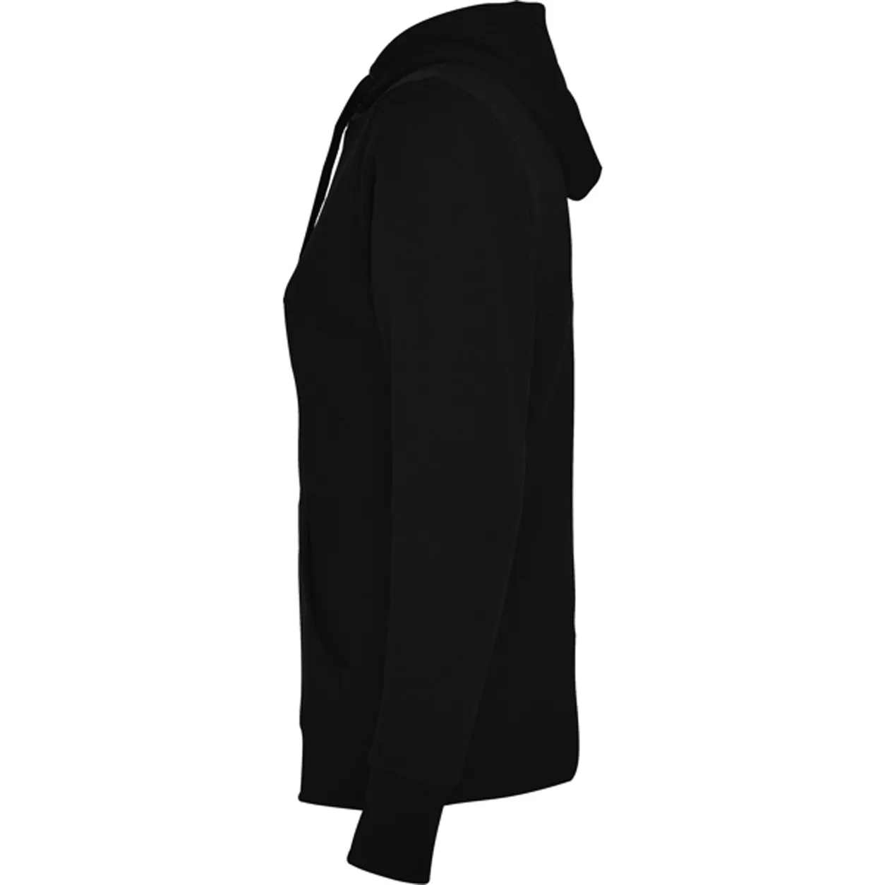 Sudadera negra mujer con capucha - Imagen 4