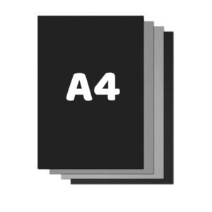 Impresión A4 Blanco y Negro